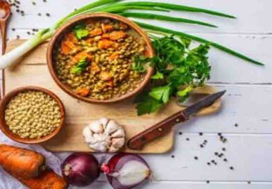 Lentils with vegetables: 3 very healthy spoon dishes